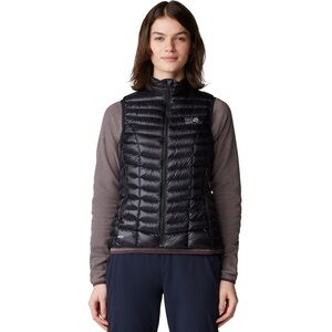 Women's Mountain Hardwear Black Puffer Vest